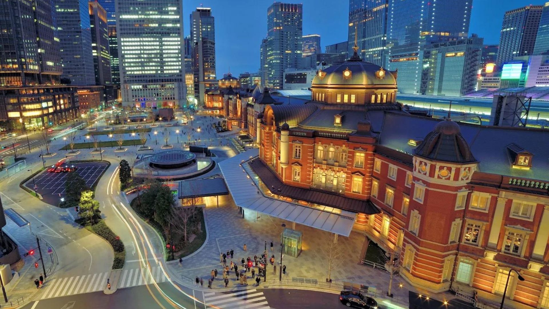 東京駅・夜景