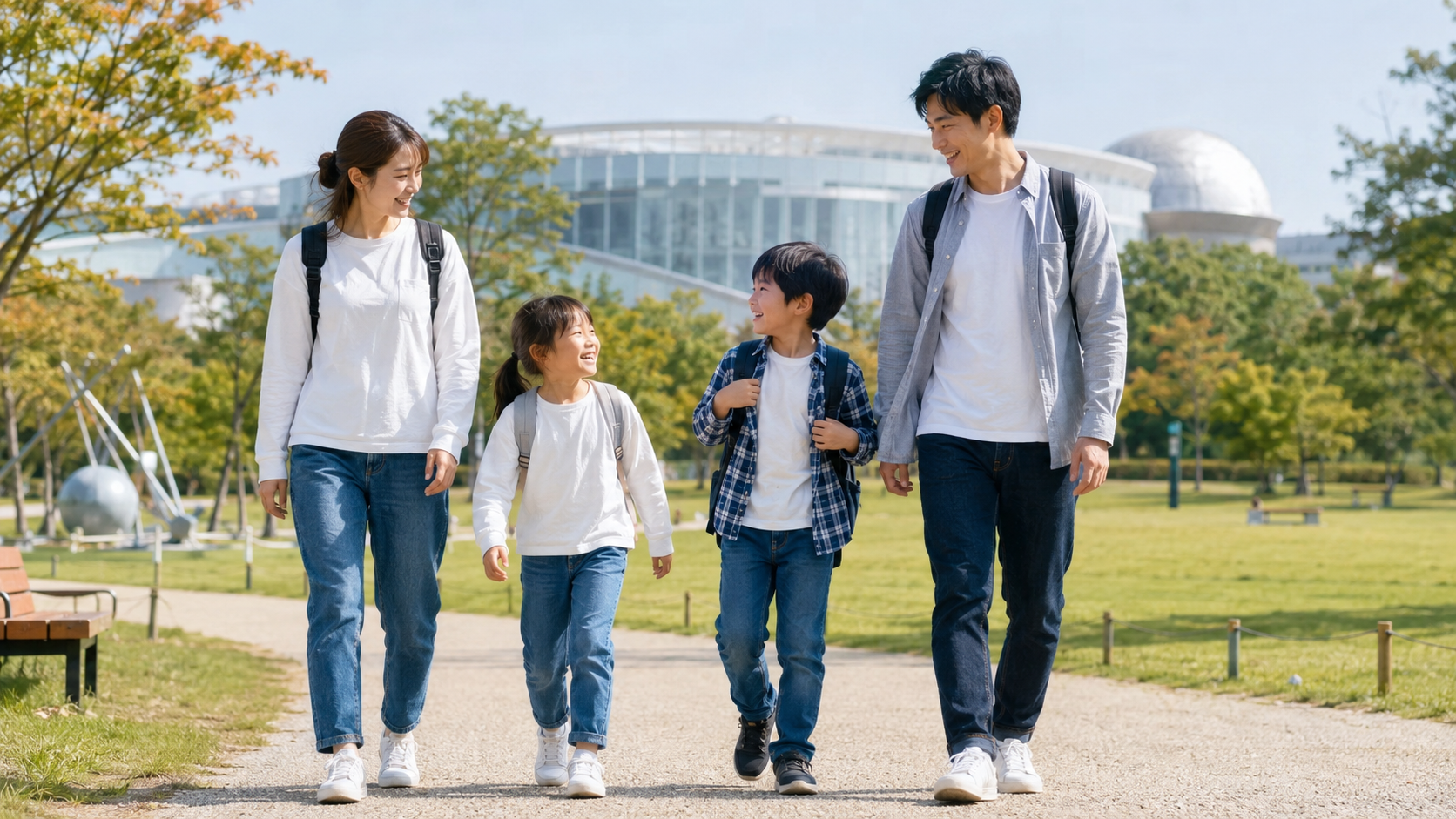 科学館にお出かけ