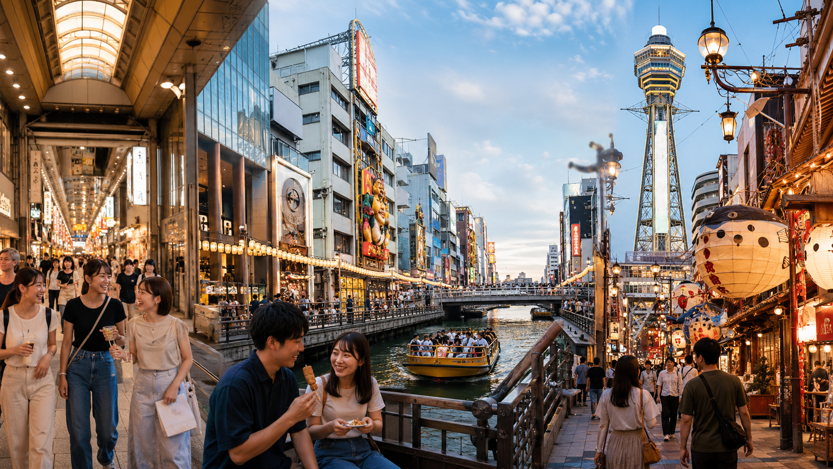 大阪の観光地