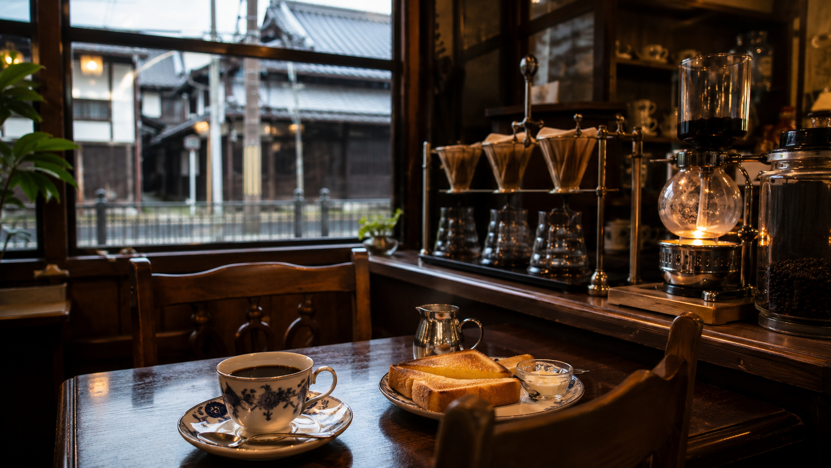 レトロな喫茶店