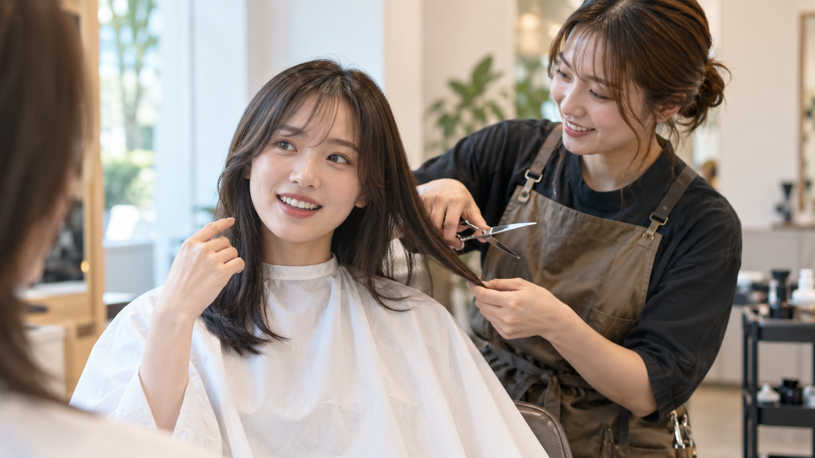 20代女性ヘアカット